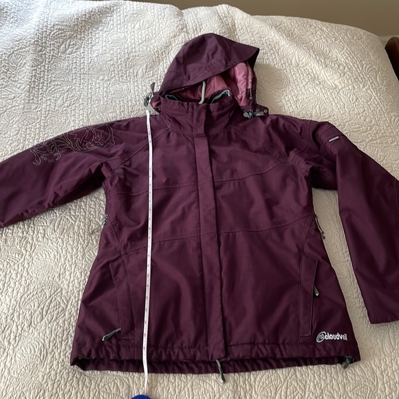 Purple ski jacket - Picture 12 of 14